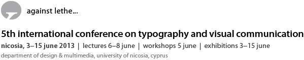 ICTVC — International Conference on Typography and Visual Communication