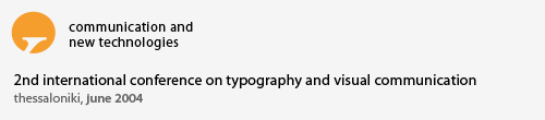 22nd international conference on typography and visual communication